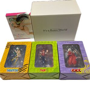 【高橋留美子】It's a Rumic World スペシャルアニメBOX&フィギュア3体セット/ラム らんま 犬夜叉
