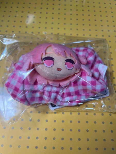 のあ シュシュ カラフルピーチ からぴち カラピチ ぬいぐるみ アミューズメント マスコット付きシュシュ