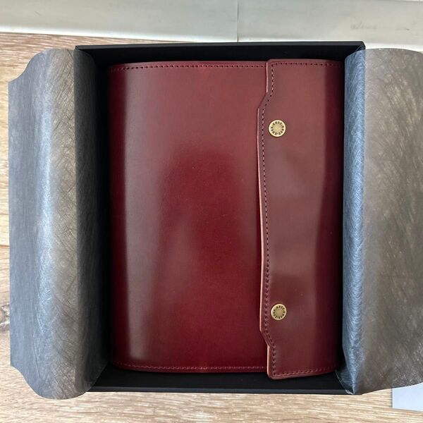 新品 KNOX オーセン 手帳 20ミリ径【コードバン】 (バイブル) ワイン