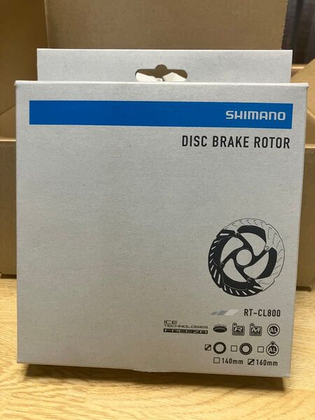 SHIMANO RT-CL800(160mm)ディスクブレーキローター シマノ アルテグラ 箱入り