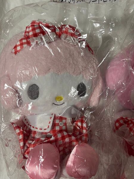 2点セット サンリオ 当たりくじ マイメロディ マイスウィートピアノ② ぬいぐるみ