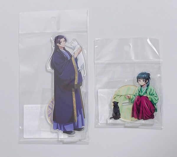 薬屋のひとりごと 描き下ろしアクリルスタンド 猫猫 壬氏