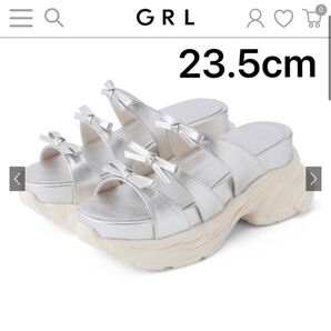 GRL リボンスニーカーサンダル 23.5cm