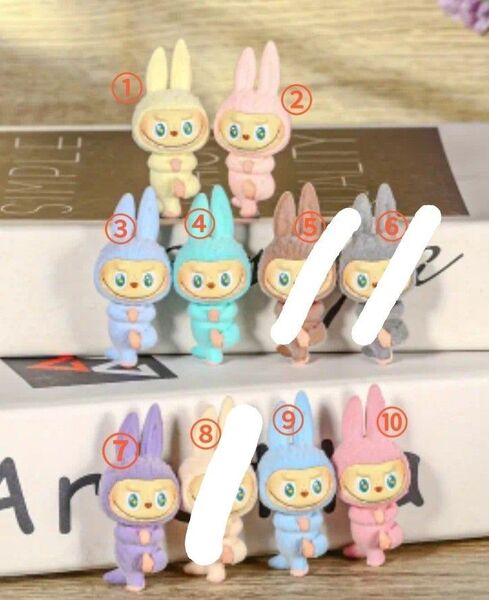 ラブブ ミニフィギュア デコパーツ