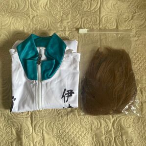 ハイキュー 伊達工 二口堅治 コスプレ衣装 ジャージ ウィッグ付き