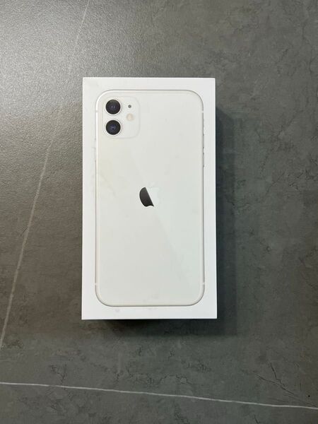 Apple iPhone 11 ホワイト 128GB 箱 イヤフォンのみ