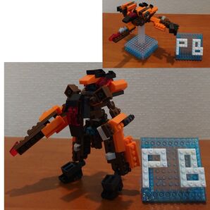 プチブロック プラモデル ガンダム 好きな人向け ロボット DAISO ダイソー