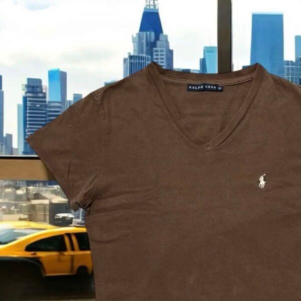 90s vintage!RALPH LAUREN 旧タグ ヴィンテージTシャツ