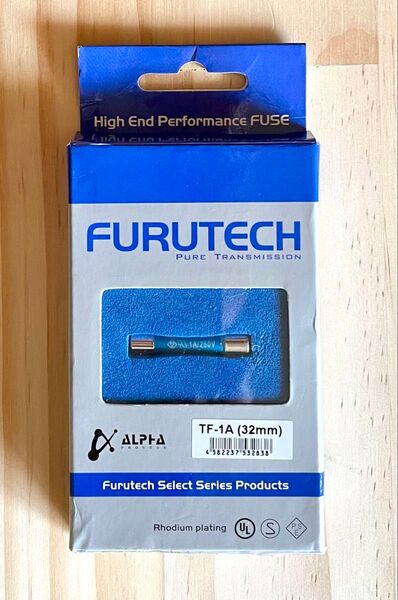 ★☆★FURUTECH フルテック オーディオ用ヒューズ 32mm TF-1A 1アンペア 貴重品 ★☆★