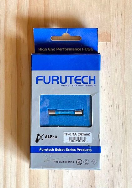 ★☆★FURUTECH フルテック オーディオ用ヒューズ 32mm TF-6.3A 6.3アンペア 貴重品 ★☆★