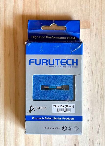★☆★FURUTECH フルテック オーディオ用ヒューズ 20mm TF-3.15A 3.15アンペア 貴重品 ★☆★