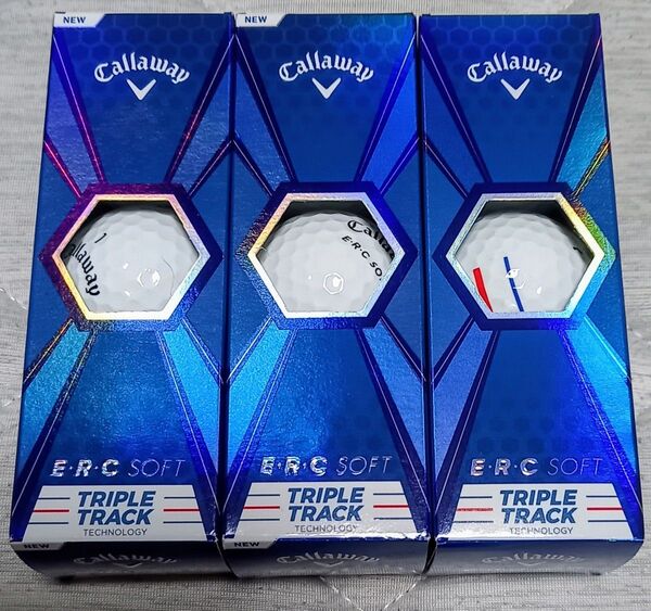 Callaway ERC SOFT トリプルトラック ゴルフボール 3スリーブ
