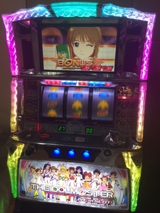 フルLED実機☆アイドルマスター コイン不要機付き Sammy