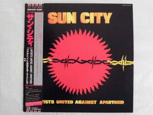 良盤屋 P-1359◆LP◆アーティスト・ユナイテッド-アパルトヘイト Artists United Against Apartheid Sun City 1985　送料480