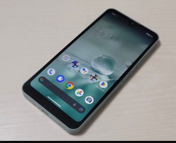ジャンク UQmobile SHG06 SHARP AQUOS wish オリーブグリーン
