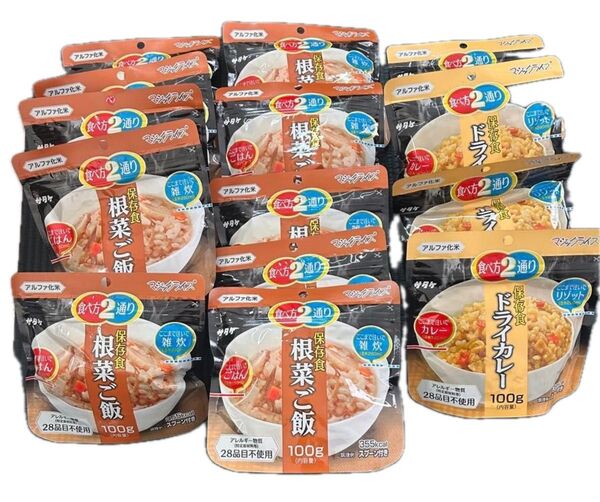 サタケ アルファ米!14食セット! マジックライス