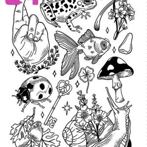 2025新商品!従來とは違うジャグアタトゥー タトゥーシール2週間持続!