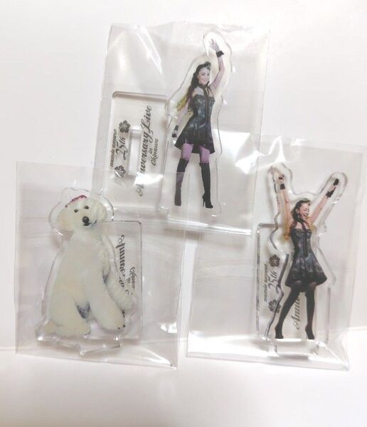安室奈美恵 沖縄 25th ガチャ アクリルスタンド 迷彩 ルーシー 3点おまとめセット