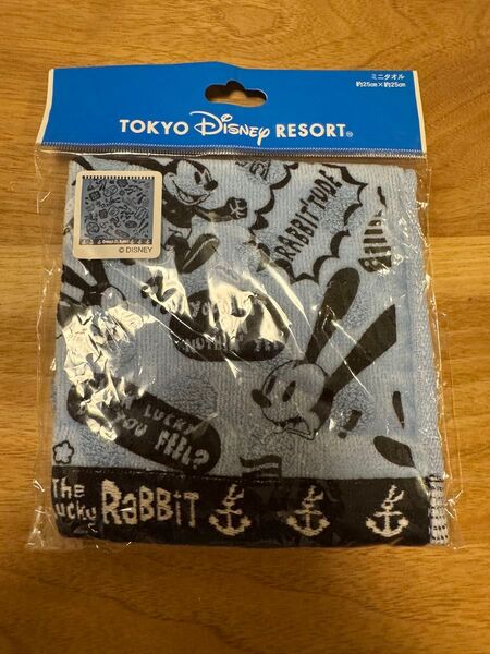 新品未開封☆TDR 東京ディズニーリゾート ディズニーランド ディズニーシー お土産 ミニタオル オズワルド