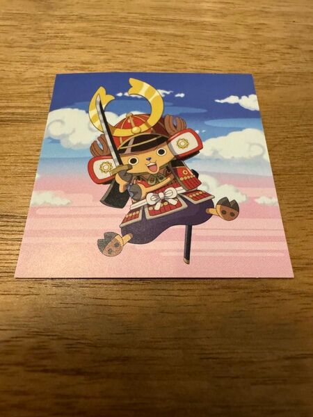新品未使用☆ワンピース トニートニーチョッパー 非売品 ファイン キャラクターシール ステッカー ONE PIECE