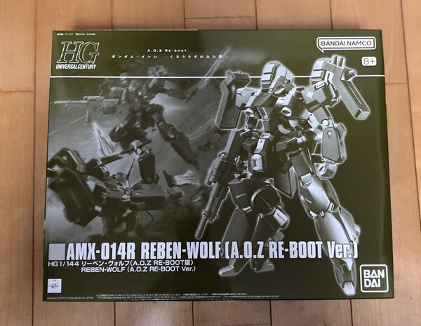 【新品未開封】HG 1/144 リーベン・ヴォルフ (A.O.Z RE-BOOT版)