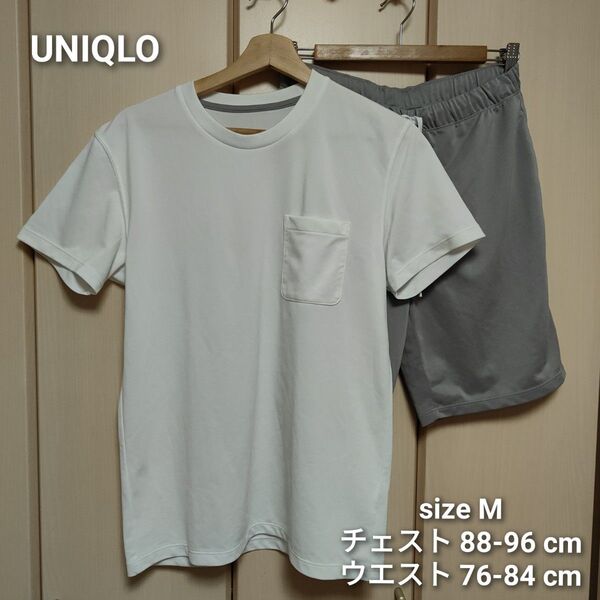 UNIQLO Tシャツ&ショートパンツセットアップ(M)
