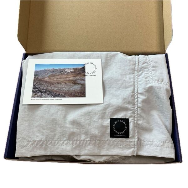 【未使用品】山と道 5-Pocket Long Shorts MEN ロング丈 Glacier White 2025 ※箱無し発送
