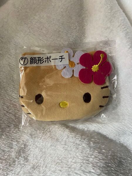 ハローキティ 当たりくじ 顔形ポーチ サンリオ