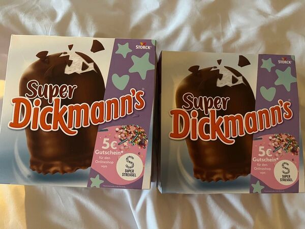 スーパーディックマン Super Dickmann’s2点おまとめ HARIBOチョコマシュマロ SNS