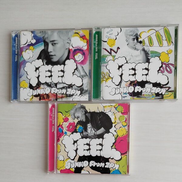 2PMジュノ「FEEL」 3点セット JUNHO (from 2PM)