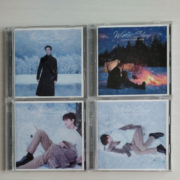 2PMジュノ「 Winter Sleep」 初回生産限定盤A (DVD付) 初回生産限定盤B、通常盤、Birthday盤