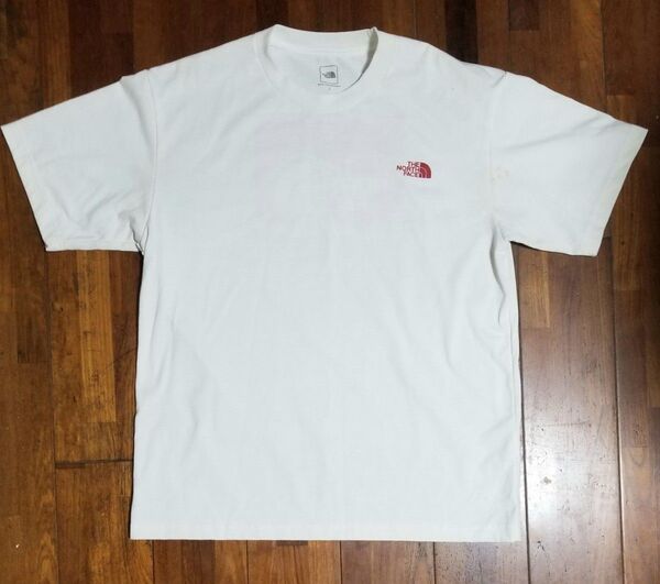 THENORTHFACE■半袖Tシャツ(メンズL) NT31986(FRファイアリレッド)