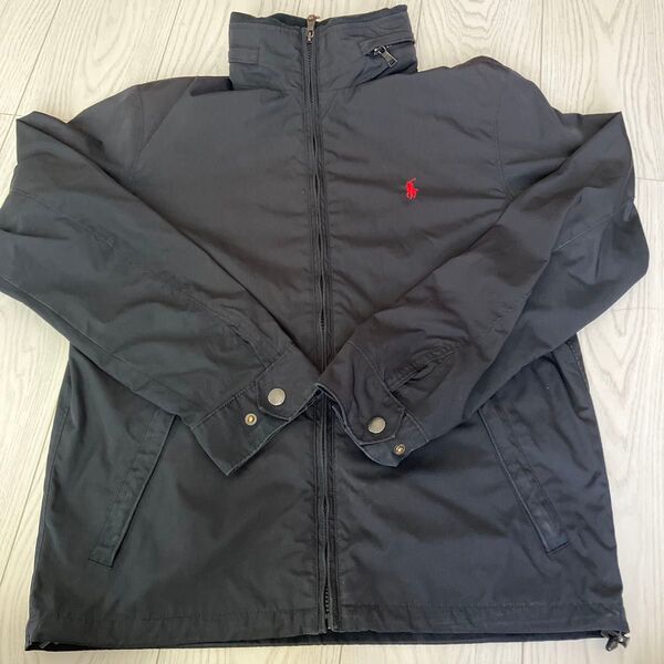 ポロ ラルフローレン ジップアップ ジャケット メンズ ブラック サイズS 170/92A Ralph Lauren