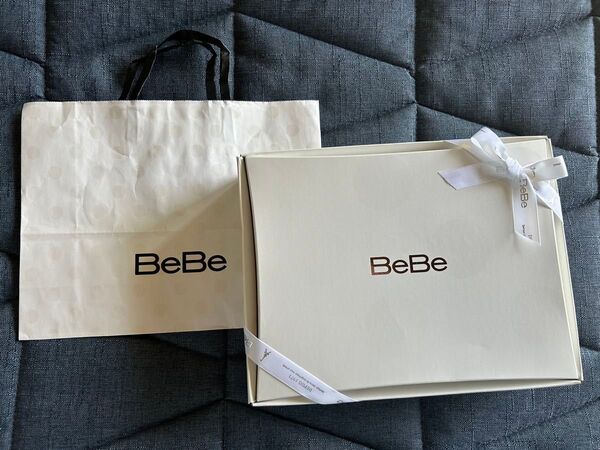 新品未使用 べべ bebe reduction セットアップ ギフトボックス ショップバッグ付き お祝い、プレゼント
