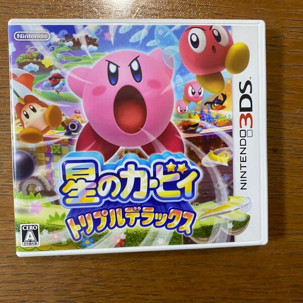 星のカービィ トリプルデラックス 3DS パッケージのみ