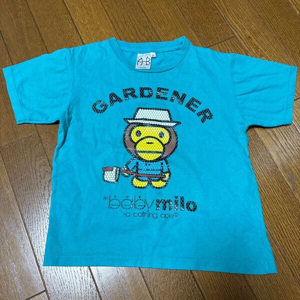a bathing ape ベビーマイロtシャツ