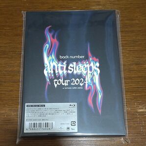 新品・未開封 back number anti sleeps tour 2024 通常盤 2Blu-ray