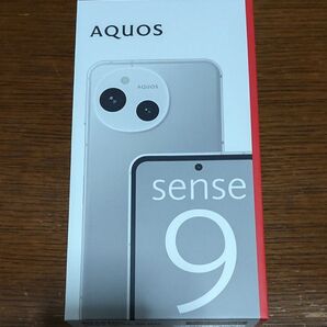 新品・未開封 AQUOS sense9 SH-M29 ホワイト 8GB/256GB SIMフリー