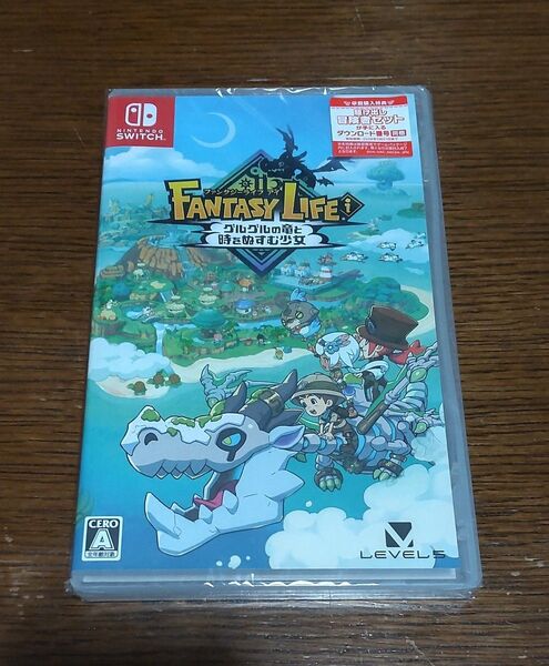 新品・未開封 Nintendo Switch ファンタジーライフi グルグルの竜と時をぬすむ少女 早期購入特典付き