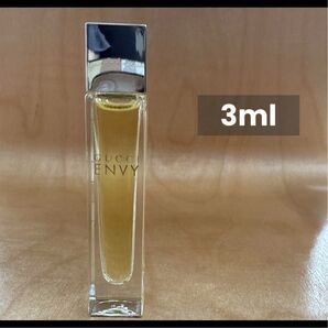 廃盤品 GUCCI ENVY 香水 3ml オードトワレ ミニボトル