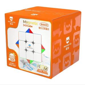 ルービックキューブGAN MG3 V2 Mスピードキューブ立体パズル磁石搭載 ステッカーレス 競技用 知育玩具 子供向け