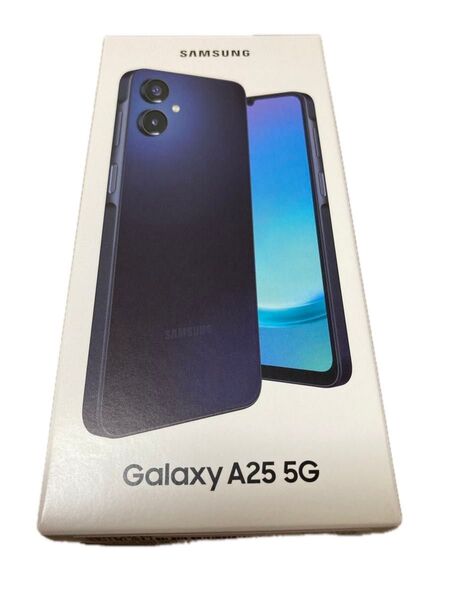 【新品未使用品】Galaxy A25 SIMフリー Samsung 5G Black(黒)