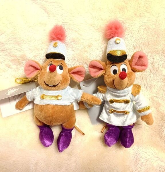 ガス ジャック ぬいぐるみキーホルダー・キーチェーン WISHING YOU A LOVELY DAY 2点