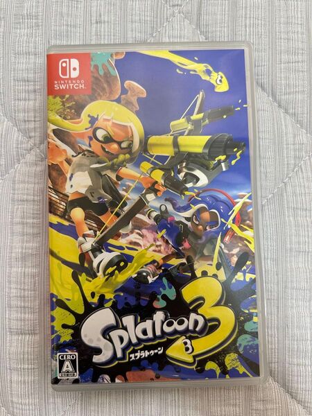 Nintendo Switch スプラトゥーン3 カセットケース 空箱