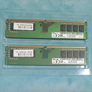 SAMSUNG DD4 PC4-2666V 8GBメモリ 2枚セット