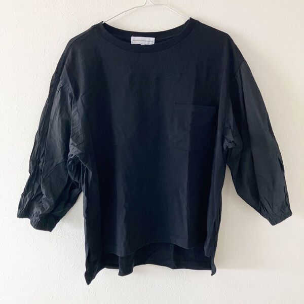 袖切替Tシャツ カットソー