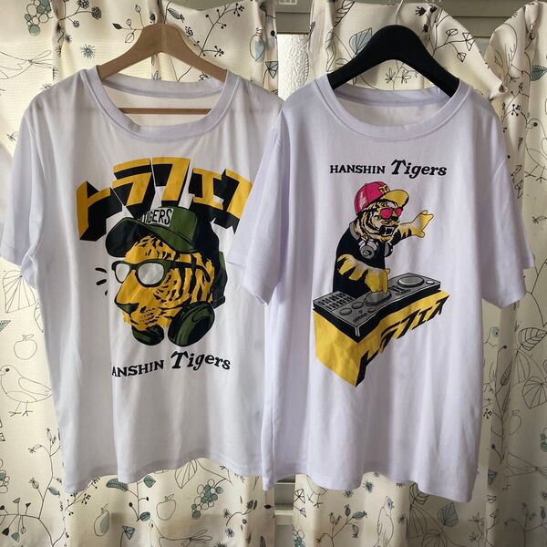 非売品 甲子園球場入場者限定品 阪神タイガース 記念 Tシャツ フリーサイズ 2枚セット トラフェス