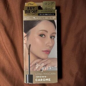 CAROME. ロングマスカラ ブラウン ダレノガレ明美 カロミー