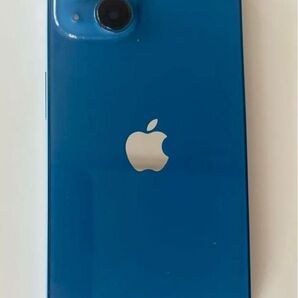 Apple iPhone 13 青色 本体 256GB バッテリー76% ケーブルなど付属品あり ガラスフィルム付き