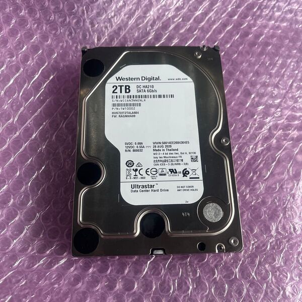 Western Digital 3.5インチ HDD 2TB 2枚セット